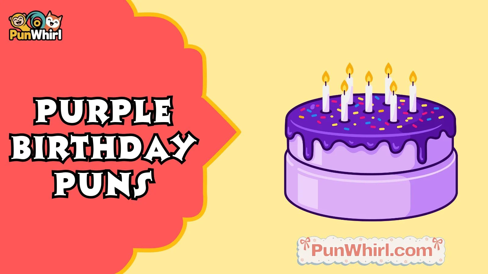 Purple Birthday Puns