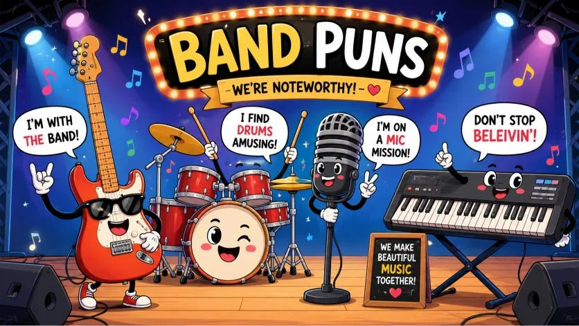 Band Puns