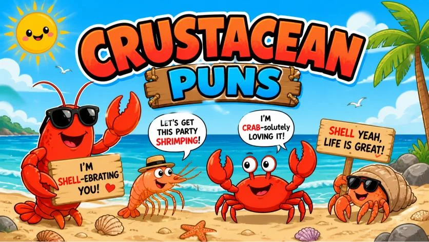 Crustacean Puns