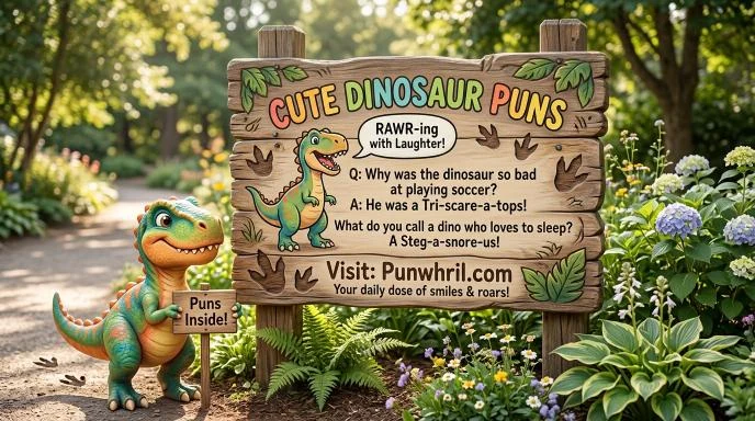 Cute Dinosaur Puns