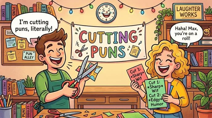 Cutting Puns