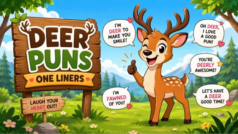 Deer Puns One Liners