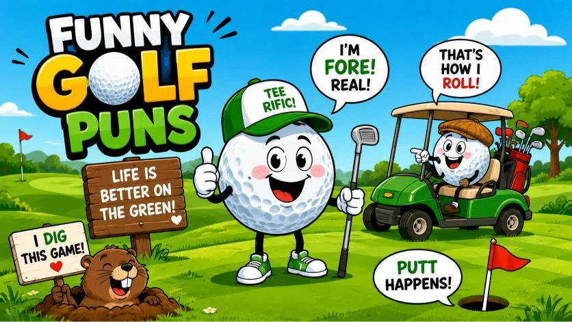 Funny Golf Puns